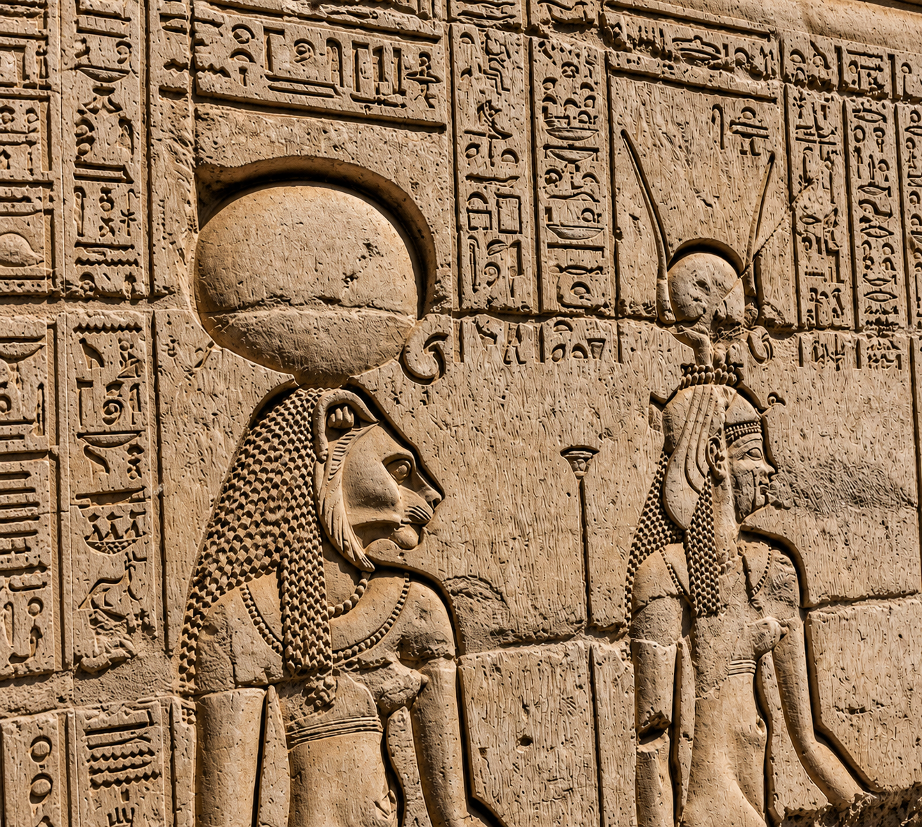 Sekhmet, the Egyptian lioness goddess